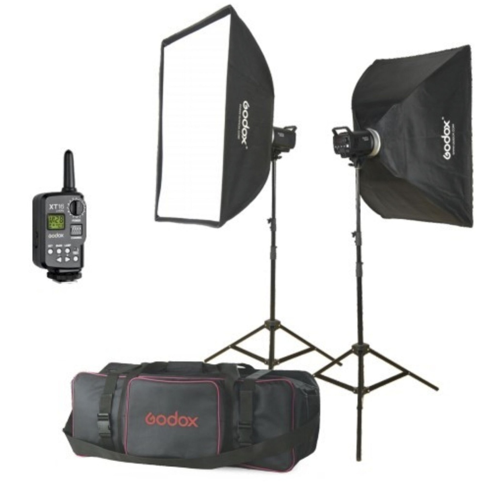 Godox MS200-F Studio-Kit studio flash unit kit 2 x 200Ws