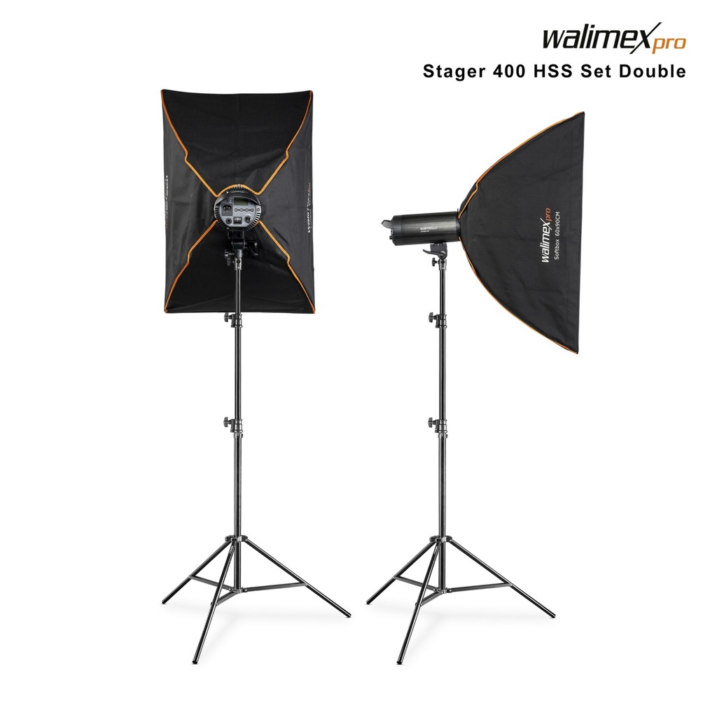 walimex pro Stager 400 HSS Set Double