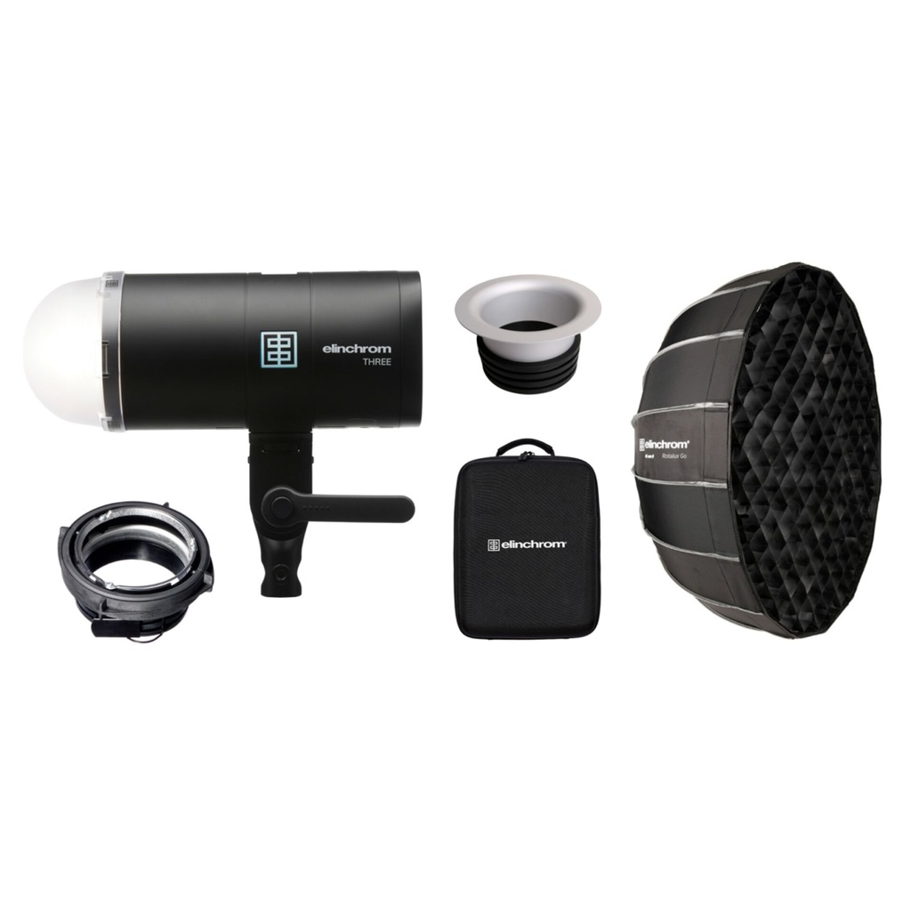 Elinchrom THREE Off Camera Flash Portrait Kit
