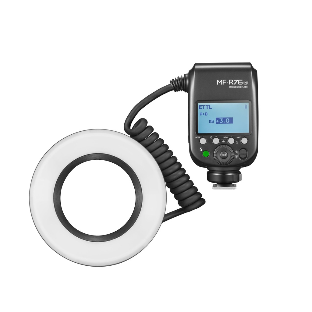 Godox MF-R76N Macro Ring Flash for Nikon