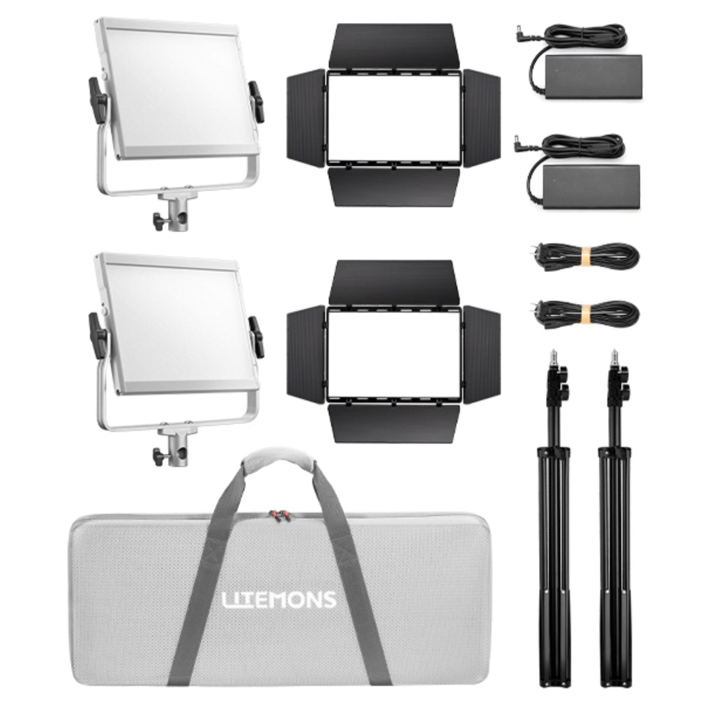 Godox Litemons LP600R 2x Kit LED Panel Light RGB