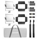 Godox Litemons LP600R 2x Kit LED Panel Light RGB