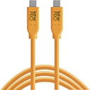 Tether Tools USB-C to USB-C 4,60m orange