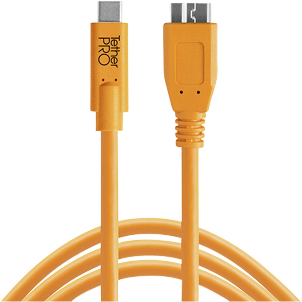 Tether Tools USB-C to 3.0 Micro- B 4,60m orange