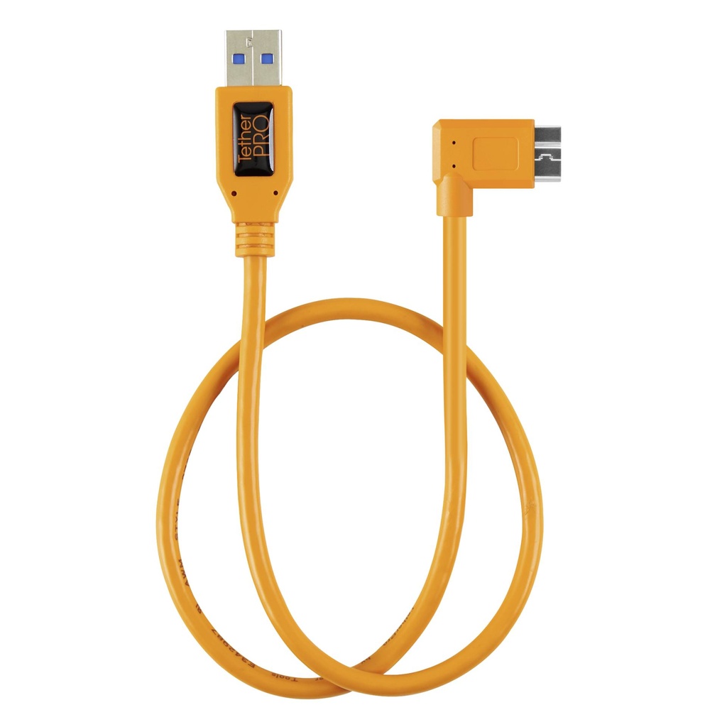 Tether Tools USB 3.0 zu USB 3.0 Micro-B Adapter Pigtail 50cm