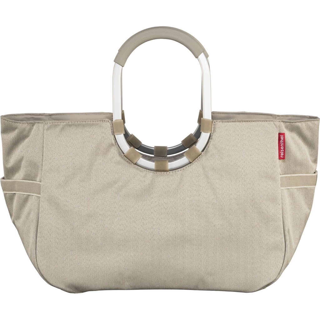 Reisenthel Loopshopper L herringbone sand