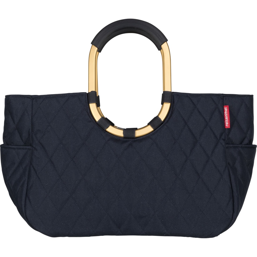 Reisenthel Loopshopper L rhombus midnight gold