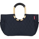 Reisenthel Loopshopper L rhombus midnight gold