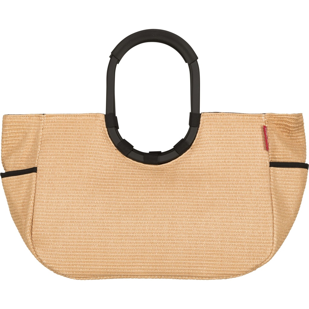 Reisenthel Loopshopper L frame raffia black