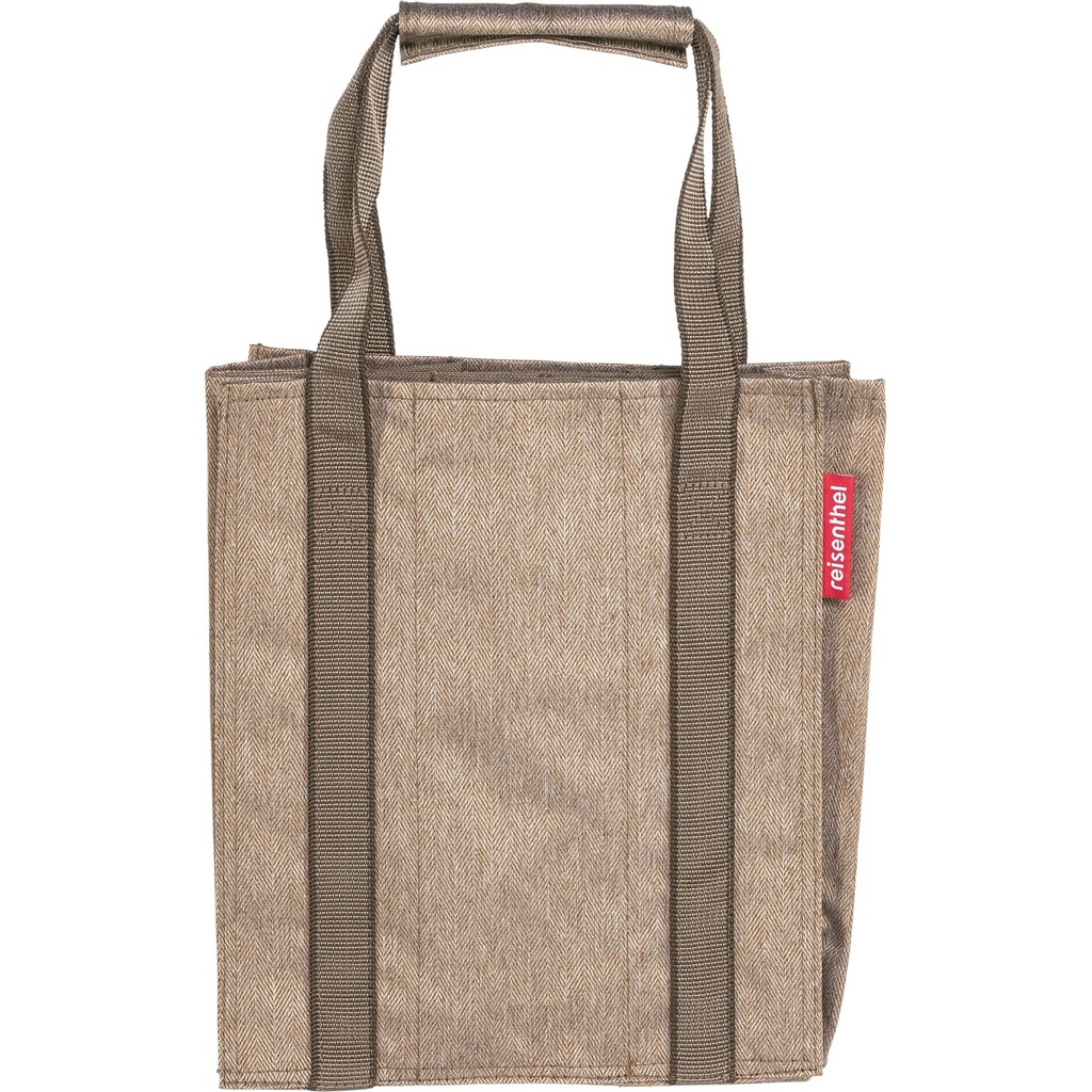 Reisenthel Bottlebag herringbone mokka