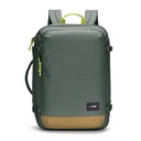 Pacsafe GO Carry-on Rucksack 34 jet spruce grün
