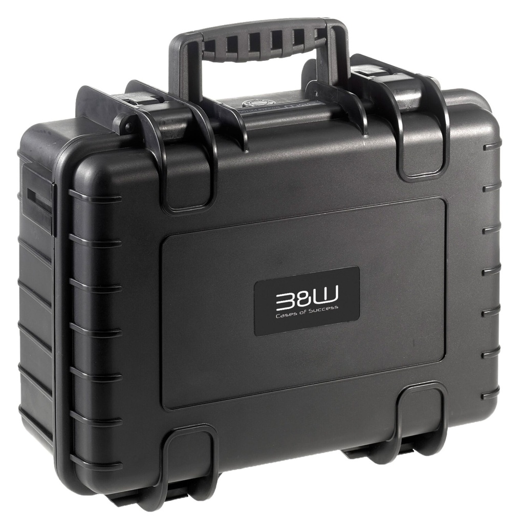 B&W Outdoor Case Type 4000 black with Photo Bag