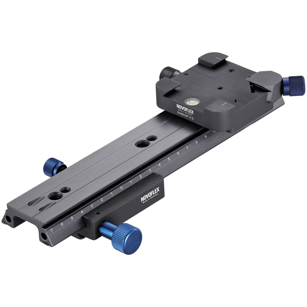 Novoflex Focusing Rack CASTEL XQ II + Q=MOUNT XD Quick Release