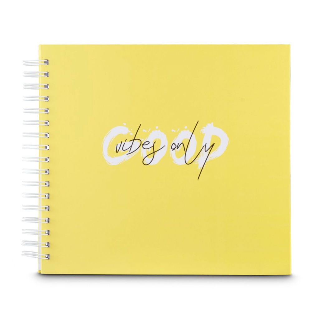 Hama Good Things Spiral    28x24 50 white Pages Vibes 7716