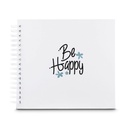 Hama Good Things Spiral    28x24 50 white Pages Happy 7717