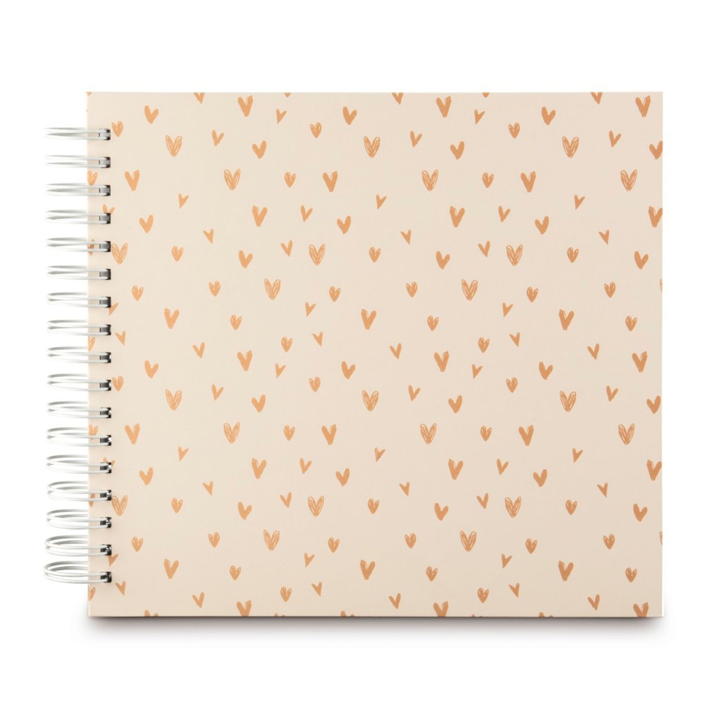 Hama Lovely Spiral beige   28x24 50 white Pages 7701