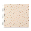 Hama Lovely Spiral beige   28x24 50 white Pages 7701