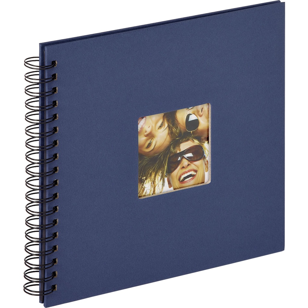 Walther Fun blue Spiral 26x25 40 black Pages SA108L