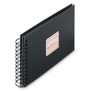 Hama  Fine Art  Spiral NewBlack 24x17 50 schwarze Seiten    9833