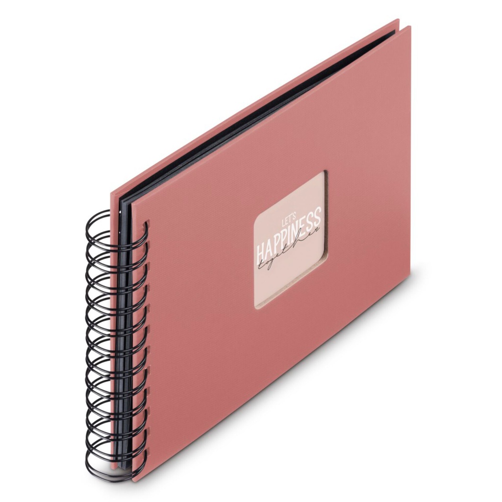 Hama  Fine Art  Spiral Terra 24x17 50 schwarze Seiten    9857