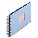 Hama  Fine Art  Spiral Lagune 24x17 50 schwarze Seiten    9863