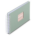 Hama  Fine Art  Spiral Salbei 24x17 50 weiße Seiten    9866