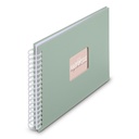 Hama  Fine Art  Spiral Salbei 28x24 50 weiße Seiten    9867