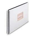 Hama  Fine Art  Spiral weiß 36x32 50 schwarze Seiten    9847