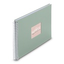 Hama  Fine Art  Spiral Salbei 36x32 50 weiße Seiten    9868