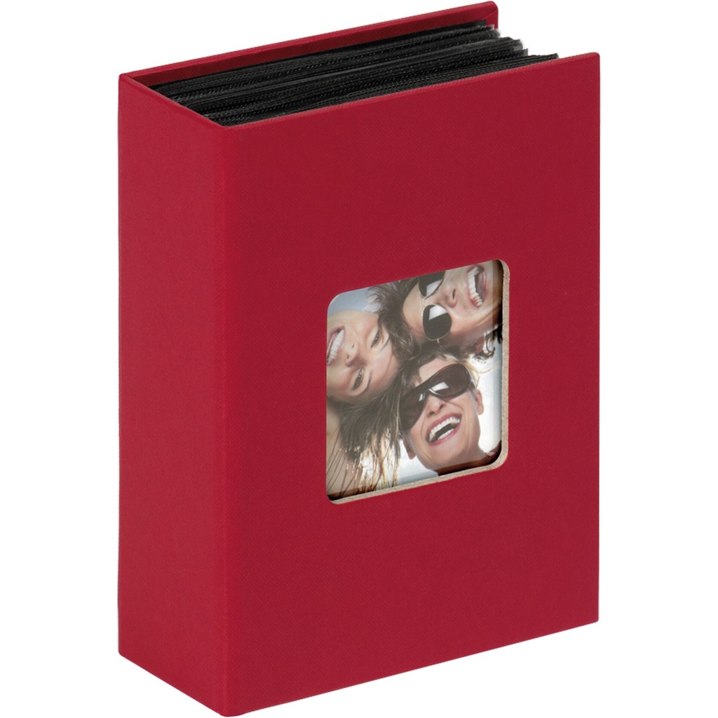 Walther Fun red 10x15 Mini Album for 100 Photos MA357R