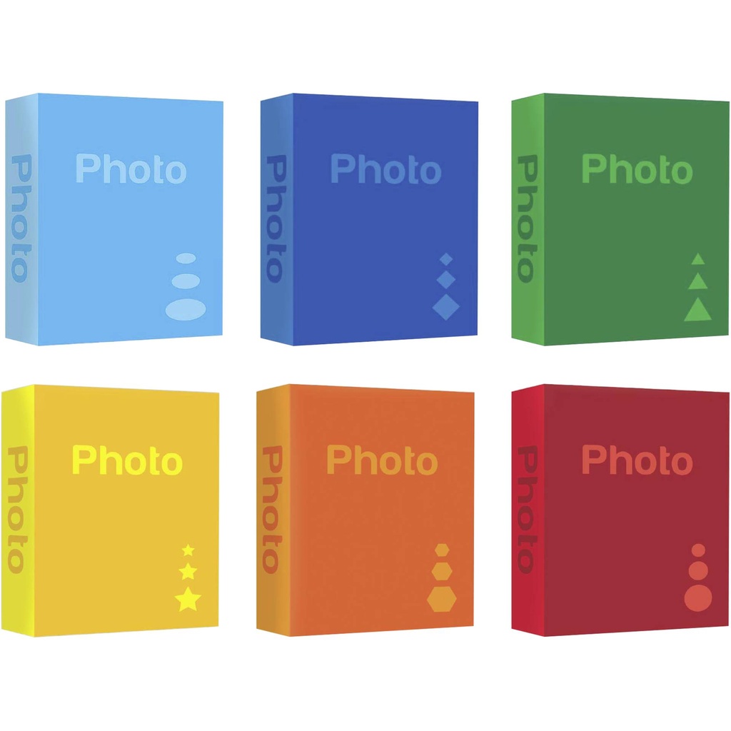 ZEP Basic farbl. assorted 13x19 300 Photos pocket album BS57300