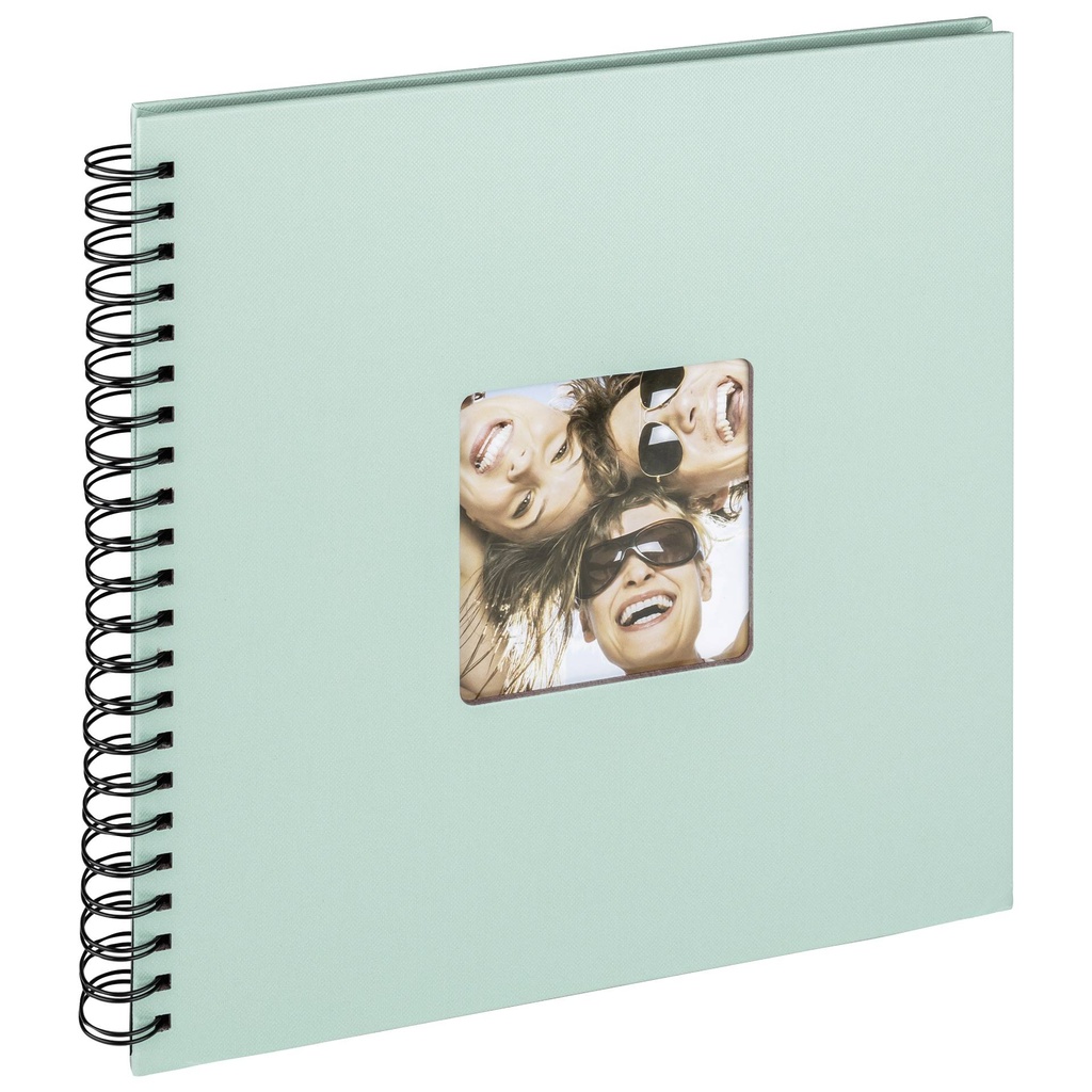 Walther Fun mint green 30x30 50 black Pages Wire-O SA110A