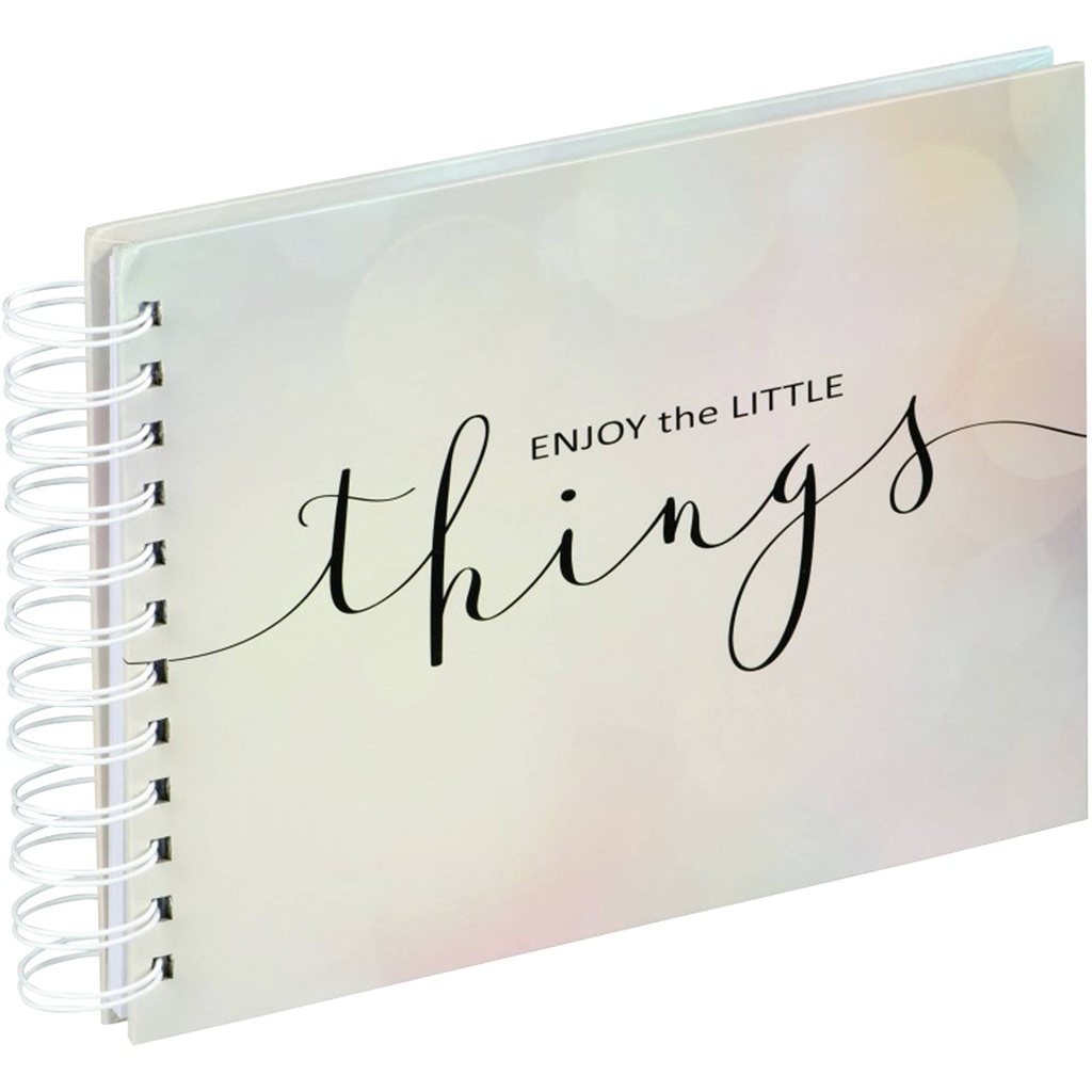 Hama Letterings Enjoy Spiral 28x17 50 white Pages 3890