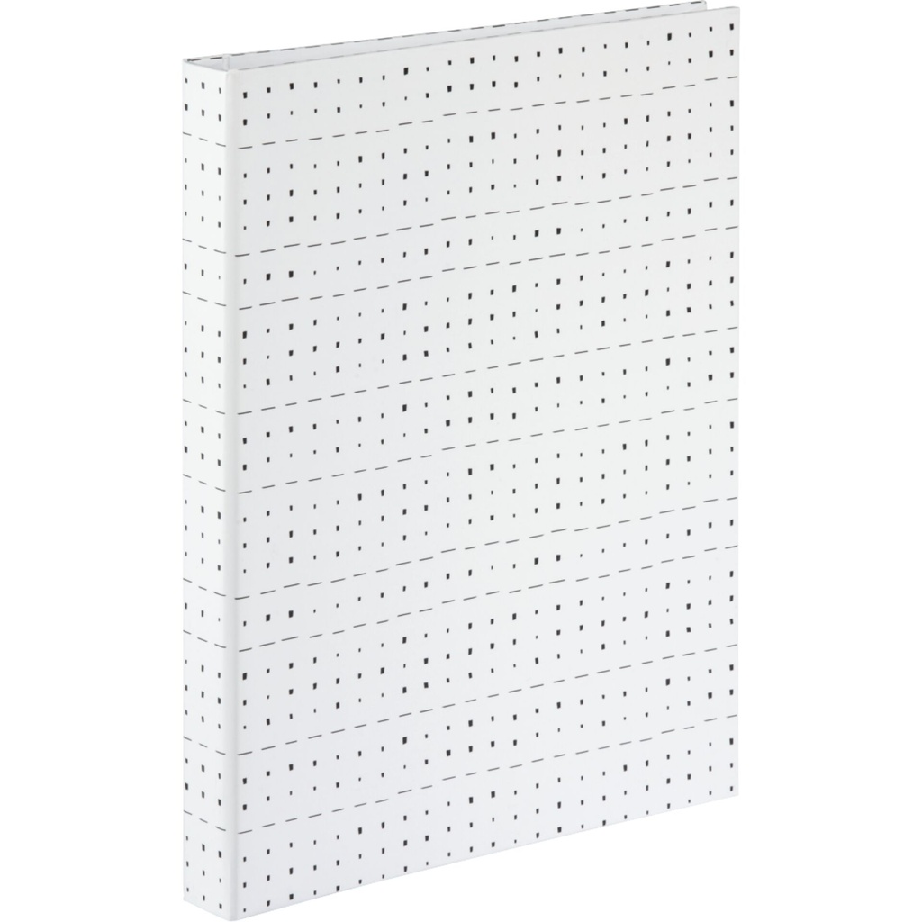 Hama Graphic Spiral      19x24,5 40 white Pages Squares 7236