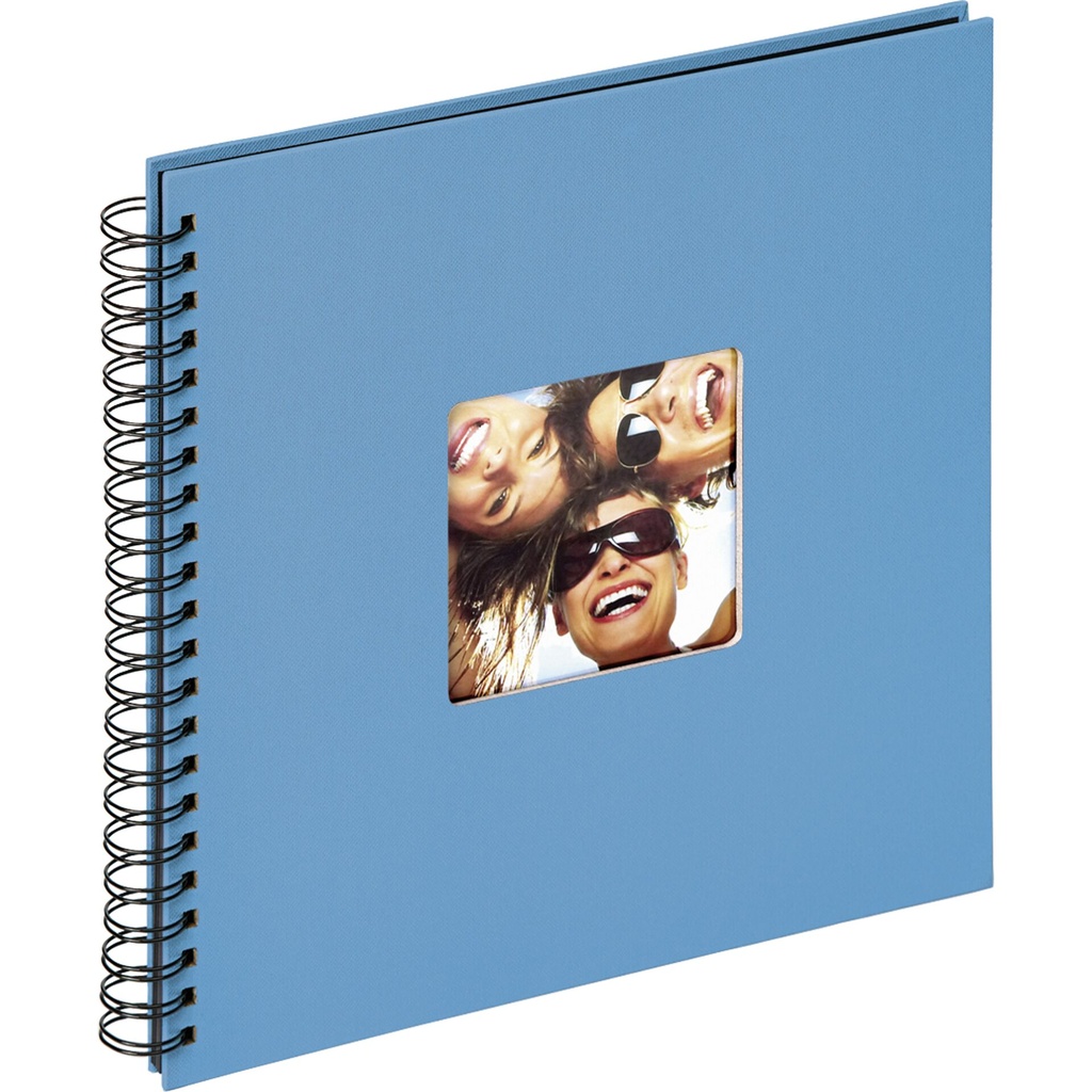 Walther Fun oceanblue      30x30 50 black Spiral Pages SA110U