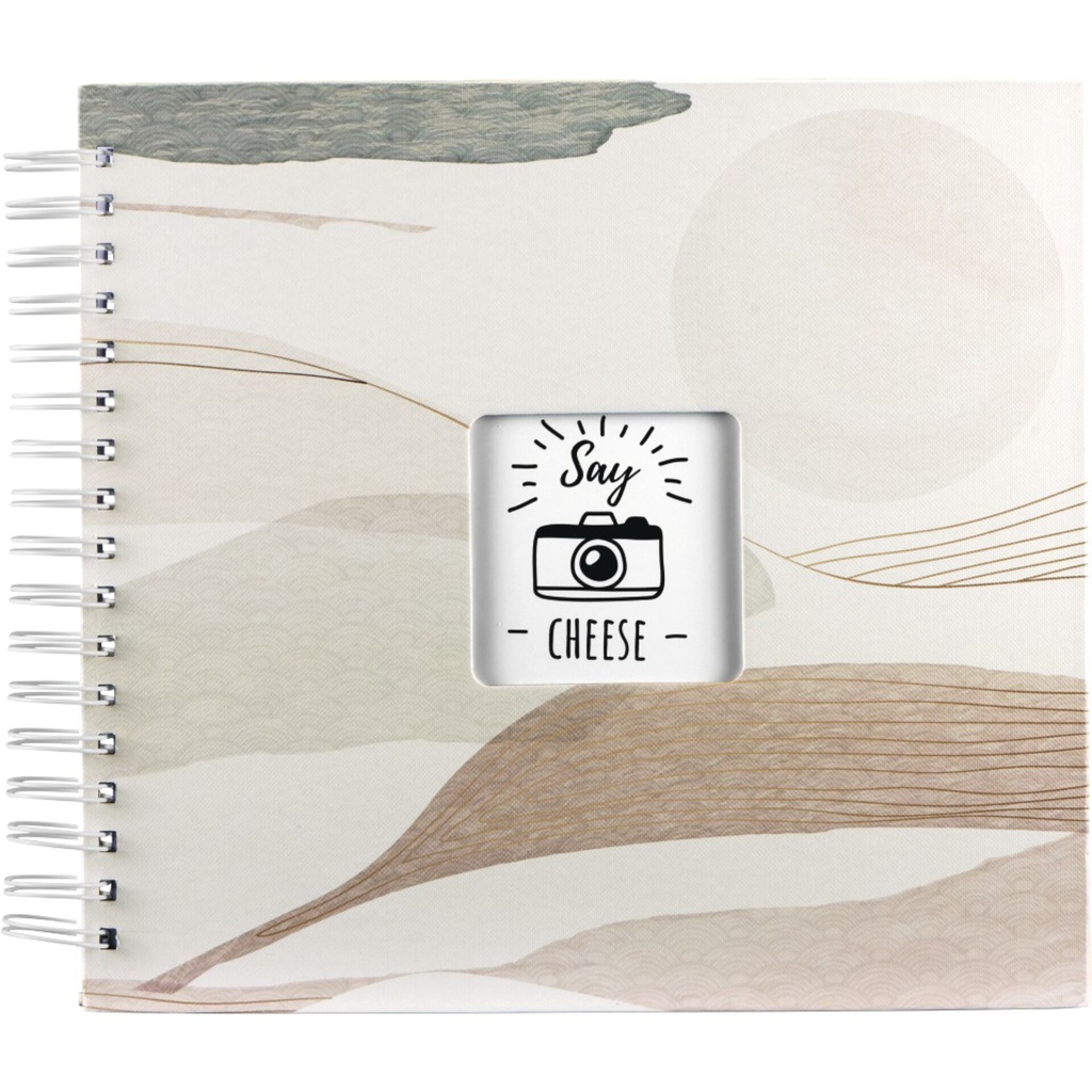 Hama Watercolor brown 7604 28x24 50 white Pages Spiral-Album