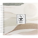 Hama Watercolor brown 7604 28x24 50 white Pages Spiral-Album