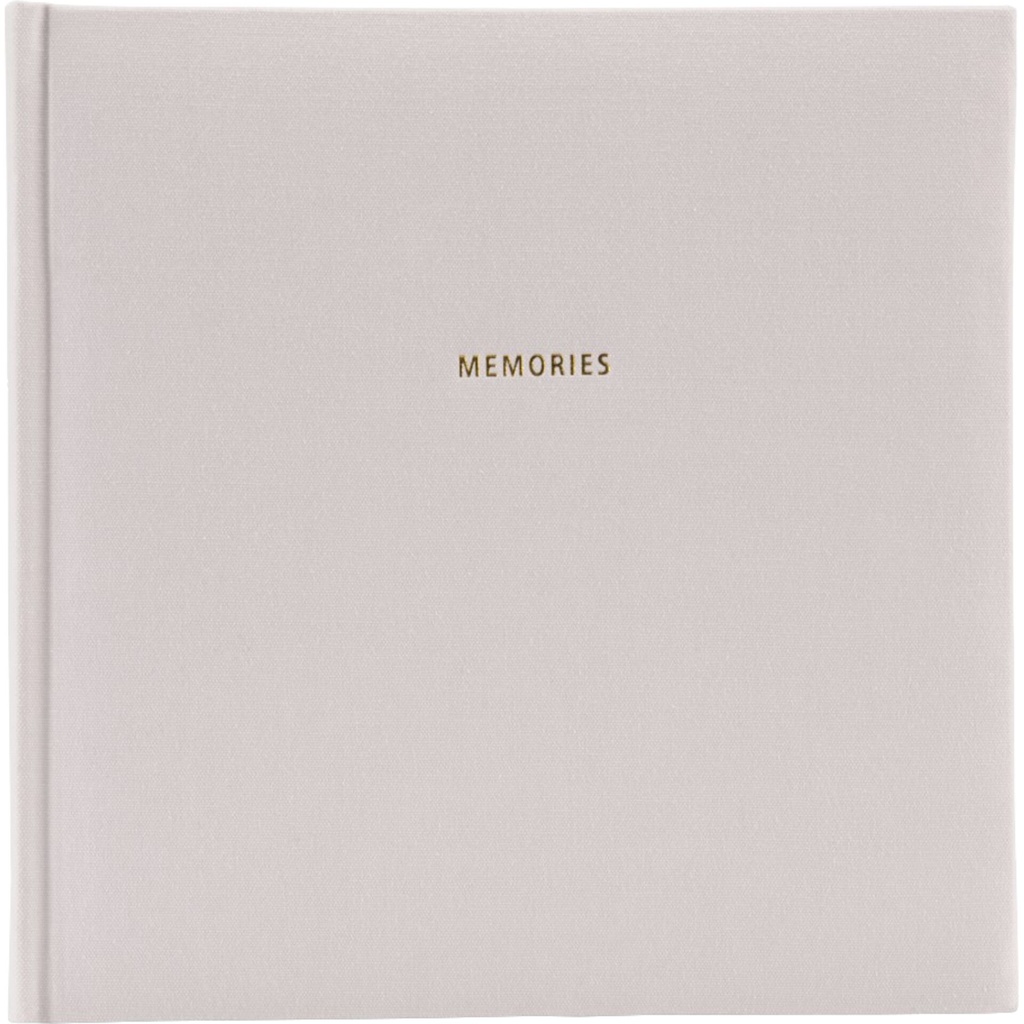 Hama Memories Bookbound 25x25 50 black pages grey 7682