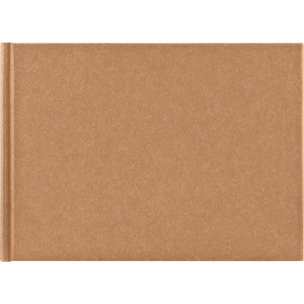 Hama Wrinkled Bookbound 24x17 36 white pages brown 7614