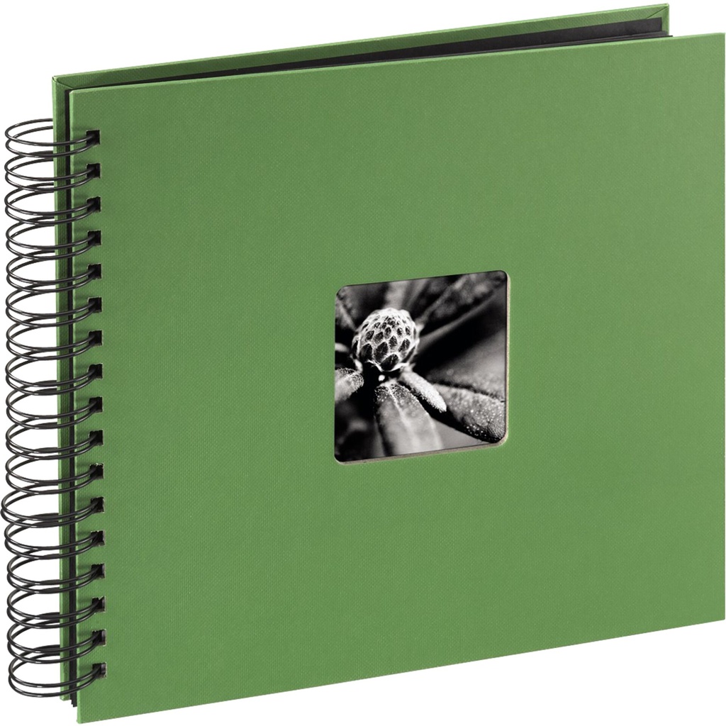 Hama  Fine Art  Spiralbound 28x24 50 Pages apple-green 94875
