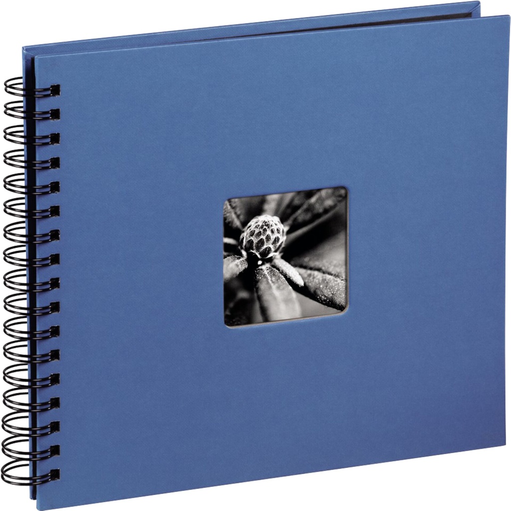 Hama  Fine Art  Spiral azur 28x24 50 black Pages 113683