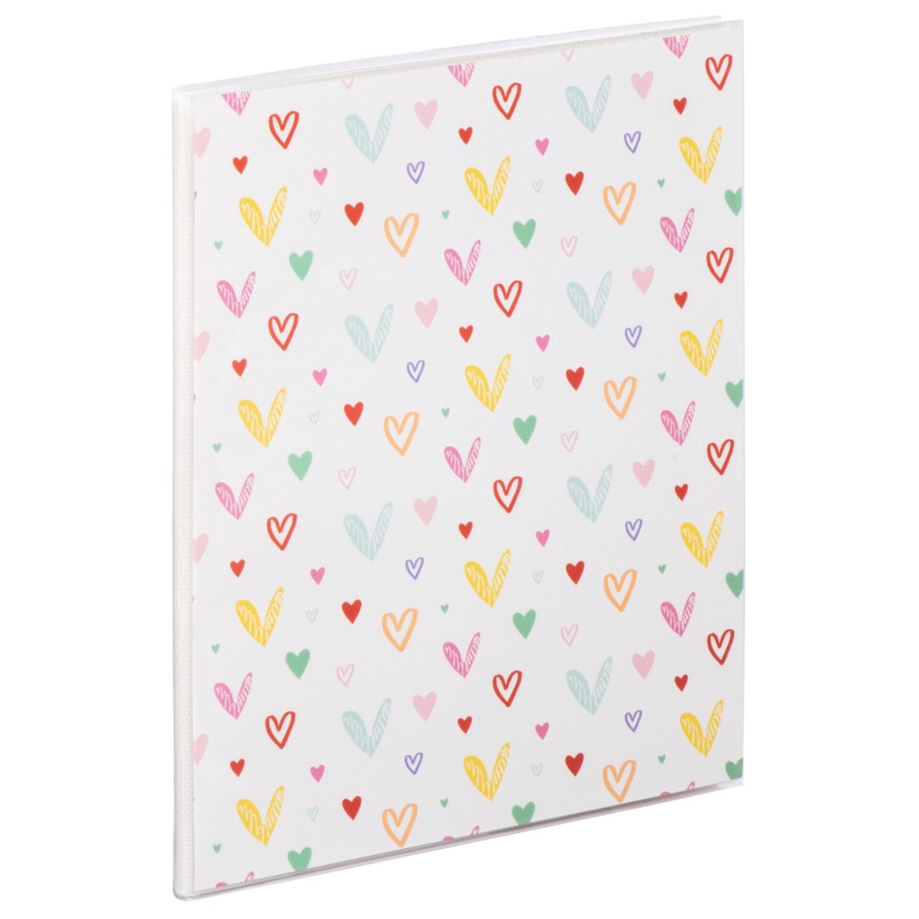 Hama Shine Hearts          10x15 80 Photos slip in/notes 3868