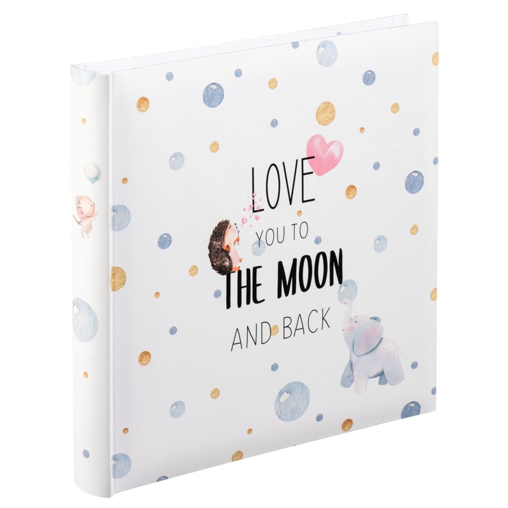 Hama To The Moon Bookbound 25x25 50 white Pages Kids Album 3862
