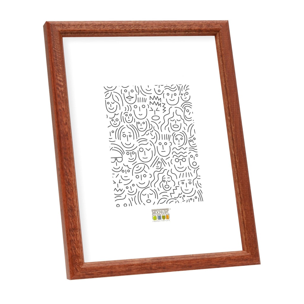 Deknudt S236H3             15x20 Wooden Frame in dark brown