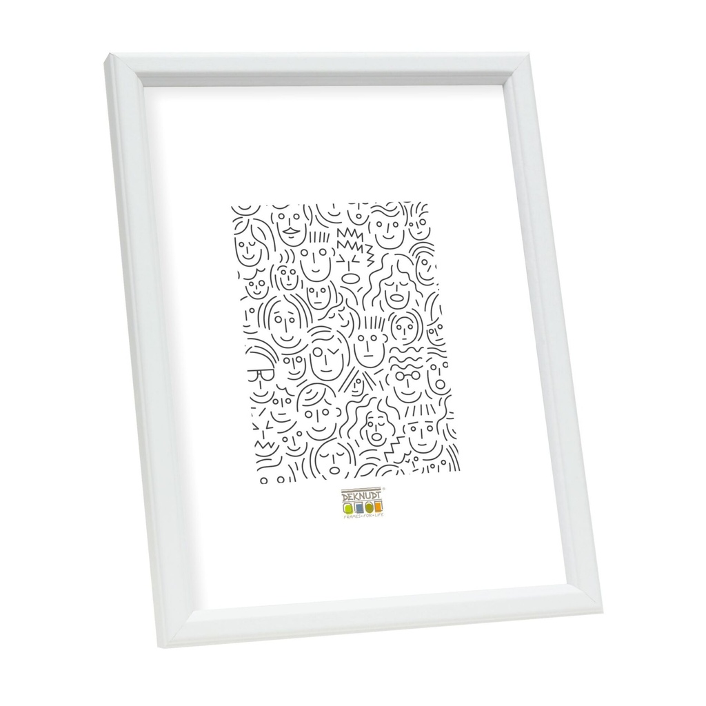 Deknudt S236K1             15x20 Wooden Frame in white