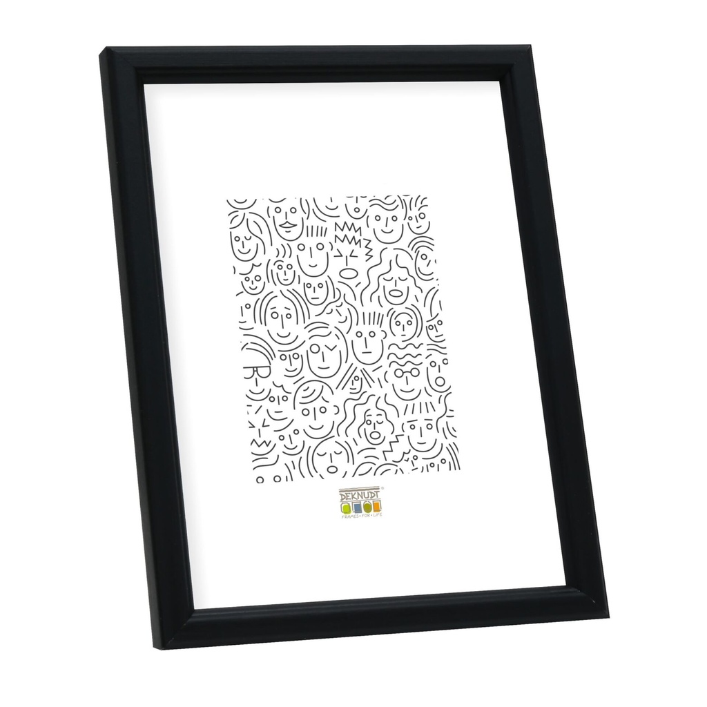 Deknudt S236K2             15x20 Wooden Frame in black