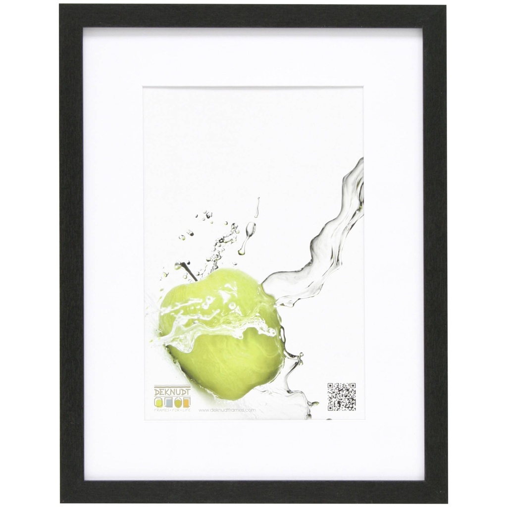 Deknudt S66KF2 P1          20x25 Wood black with Passepartout