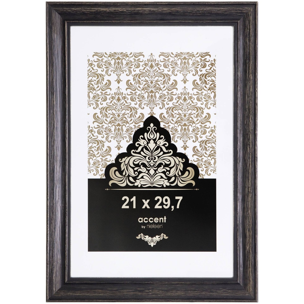 Nielsen Accent Vintage   21x29,7 Wood black DIN A4 3221103
