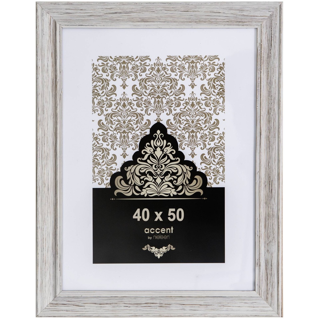 Nielsen Accent Vintage     40x50 Wood white 3241001