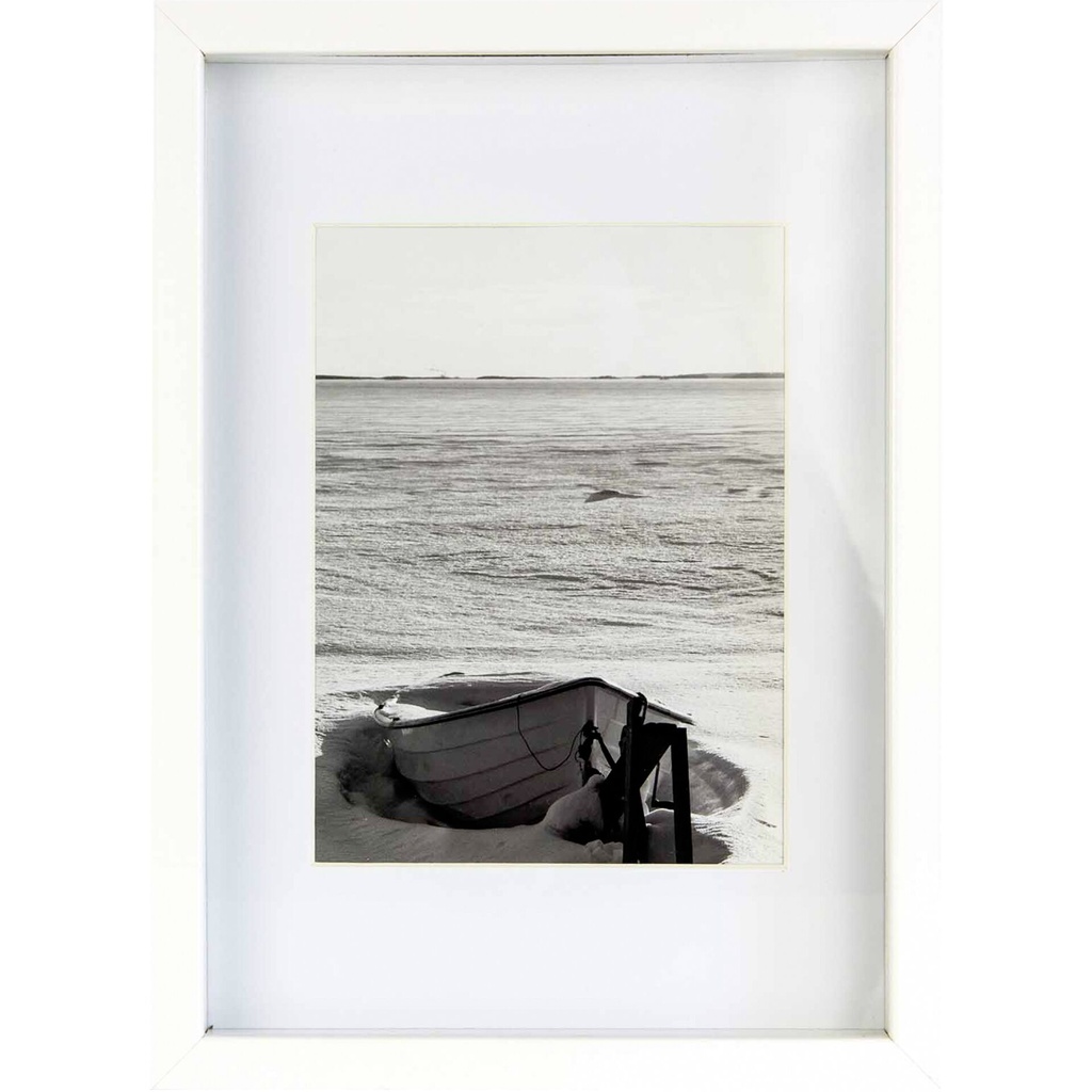 Nielsen Aura white 21x29,7 Wood incl. Passepartout 1121001